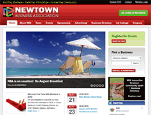 Tablet Screenshot of newtownba.org